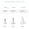 Luxrite BR30 LED Light Bulbs 9W (65W Equivalent) 850LM Dimmable E26 Base 12-Pack LR31857-12PK - alternate 4